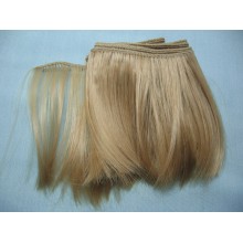 Волосы для кукол "каре" 10см (св.рус)